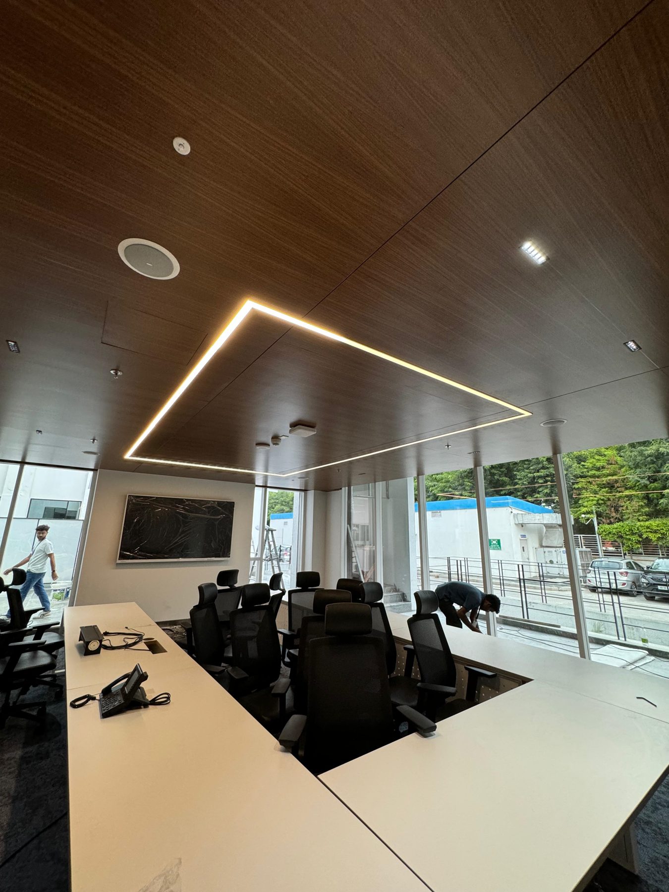 Conference Room DC lighting