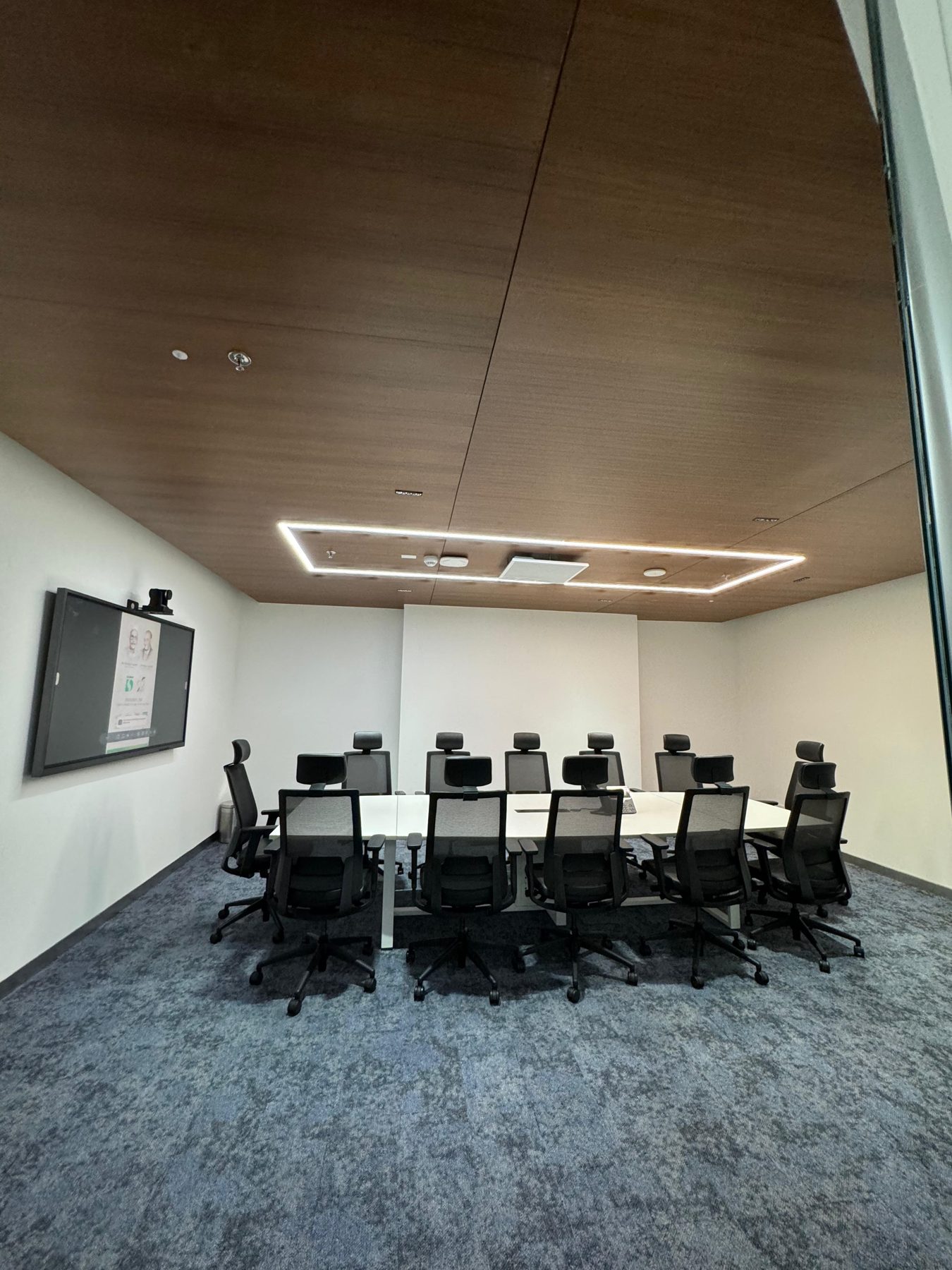 Boardroom DC lighting
